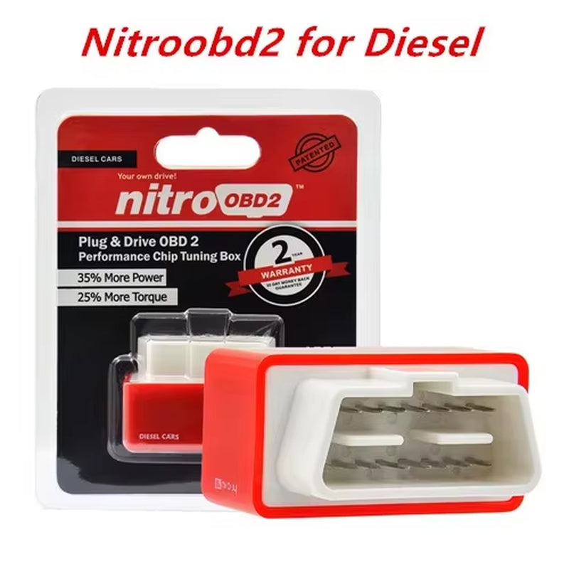 4 Color Eco OBD2 & Nitro OBD2 Plug & Drive Performance for Benzine Eco OBD2 ECU Chip Tuning Box Fuel Saving More Power