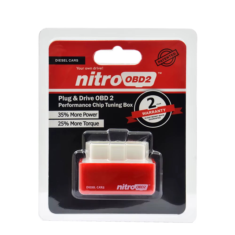 4 Color Eco OBD2 & Nitro OBD2 Plug & Drive Performance for Benzine Eco OBD2 ECU Chip Tuning Box Fuel Saving More Power